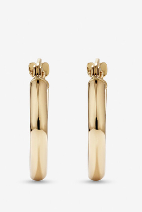 Porto Chunky Classic Hoop Earrings