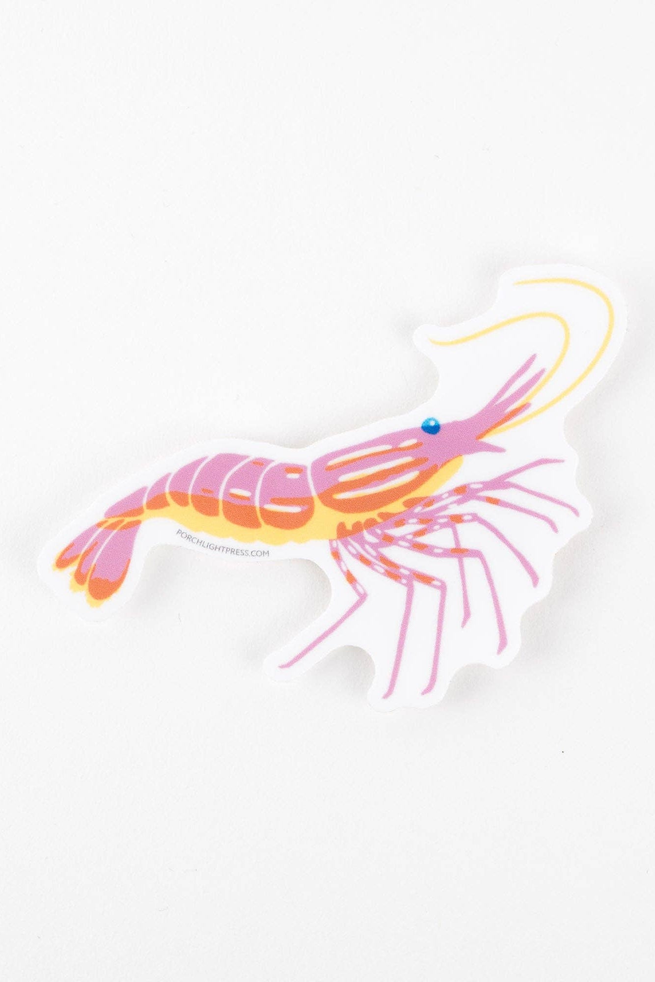 Sticker: Vibrant Shrimp