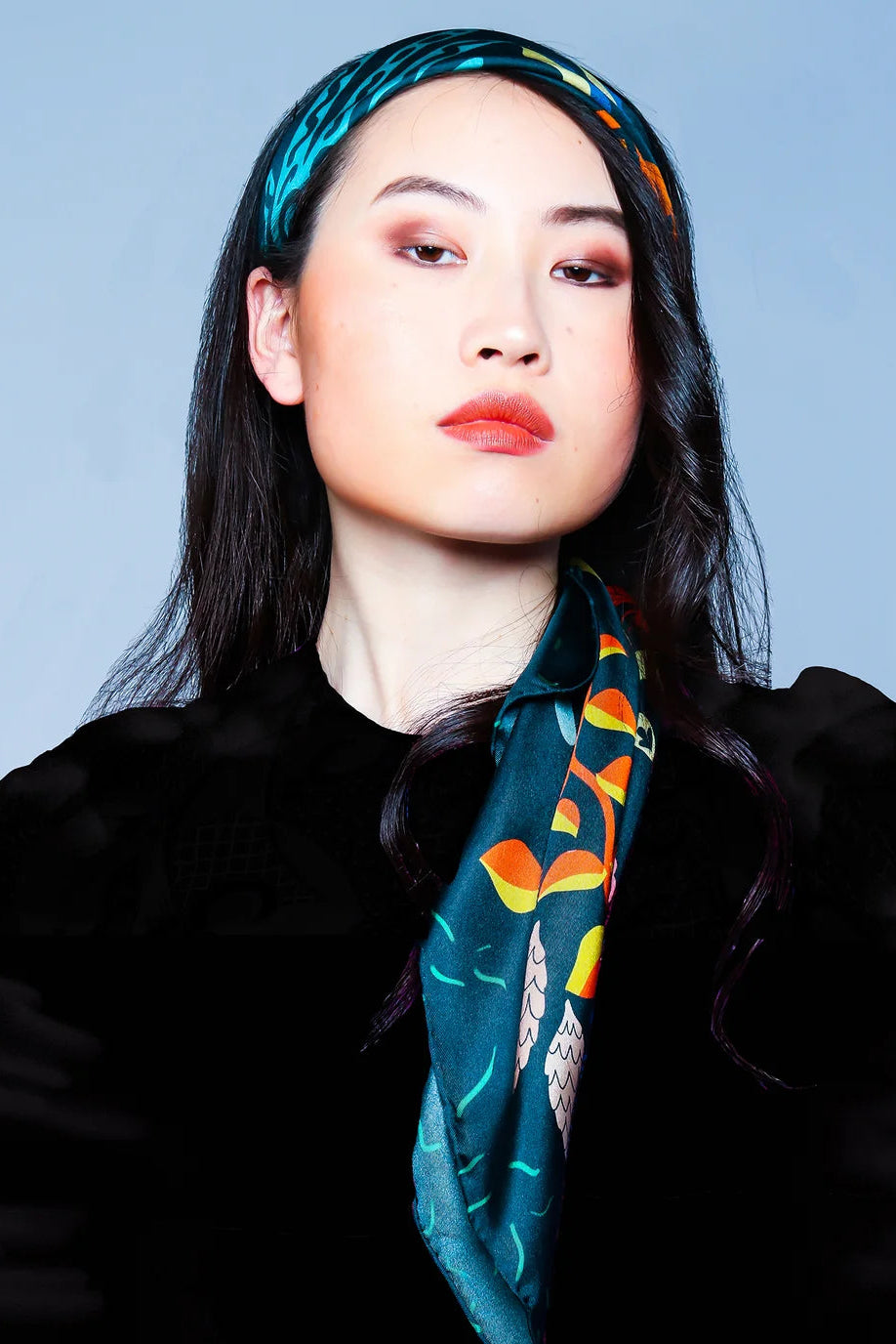 Hands Down Silk Scarf 90