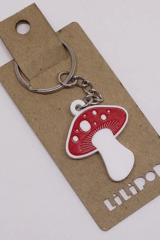 Lili1006 Mushroom Keychain