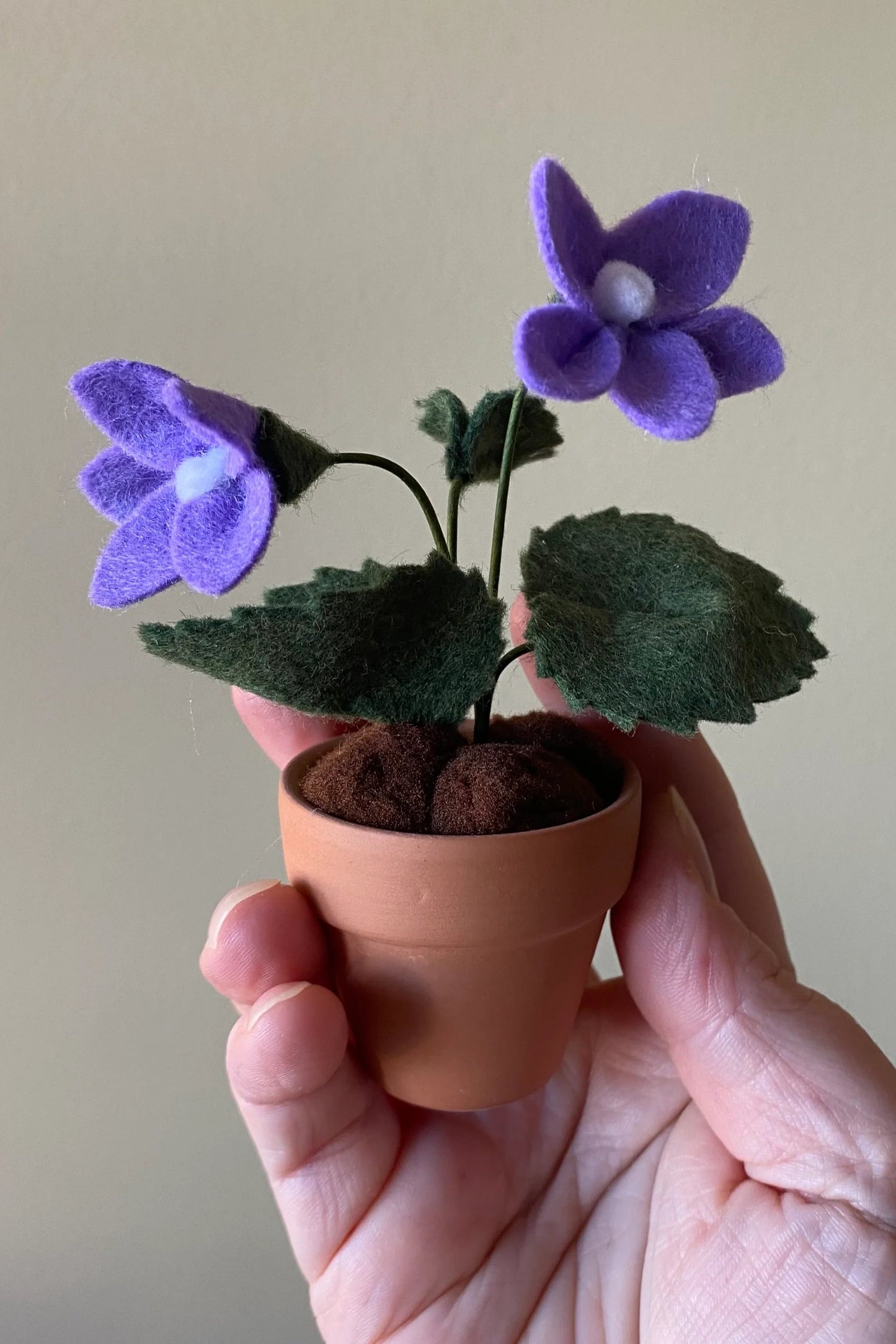 Mini Felt Flower