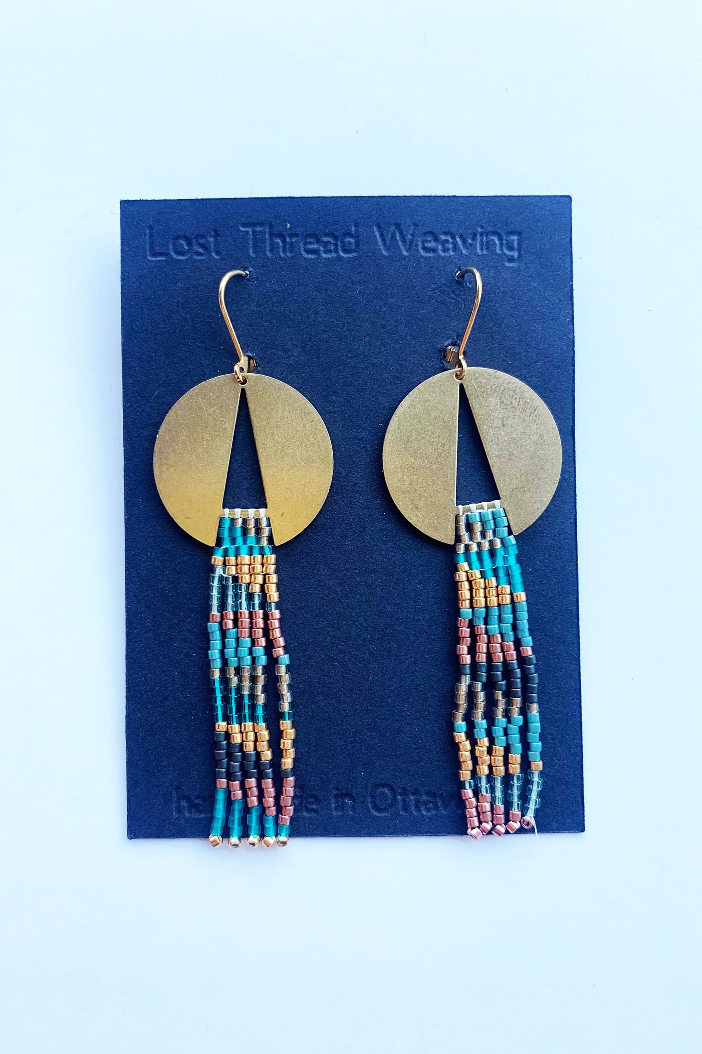 Cleopatra Earrings Long Beaded earrings