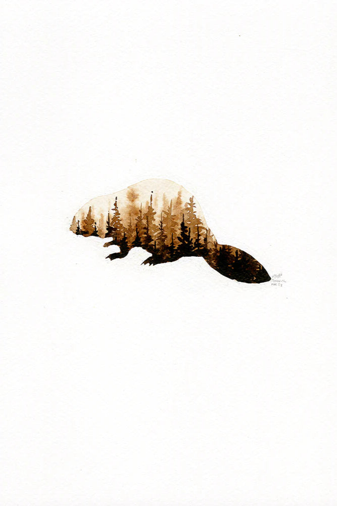 Canadian Wildlife Cards - Silhouettes