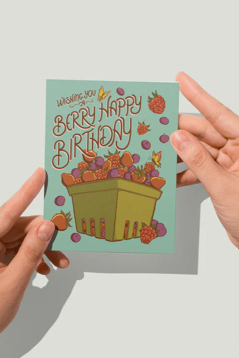 Berry Happy Birthday Card
