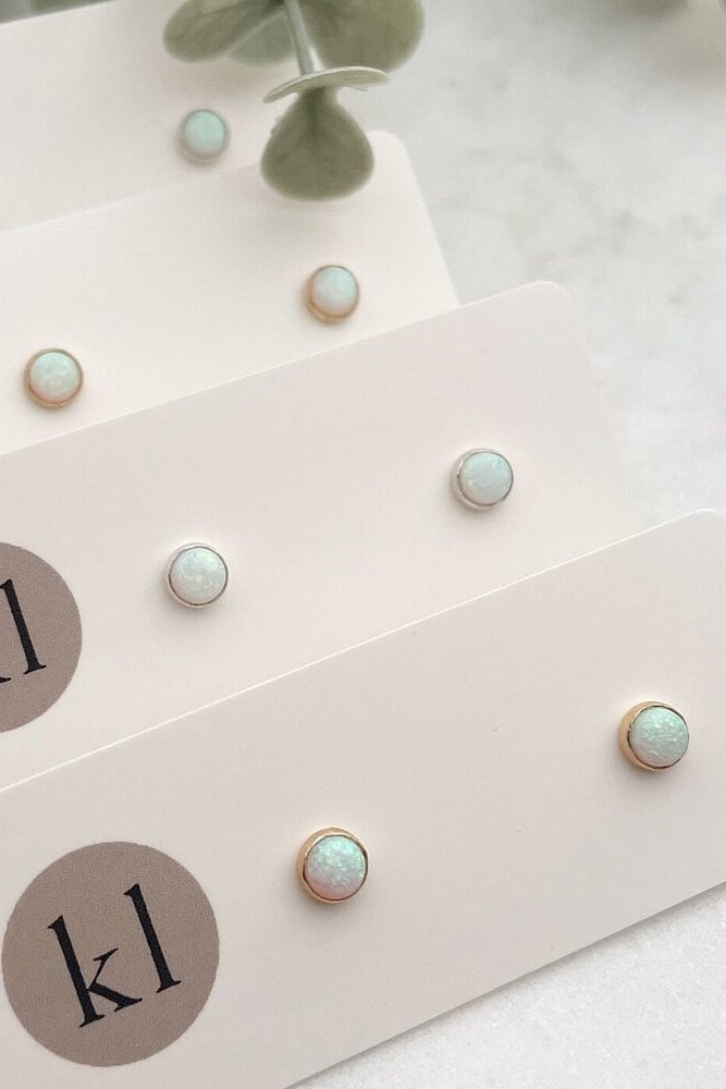 Opal Studs