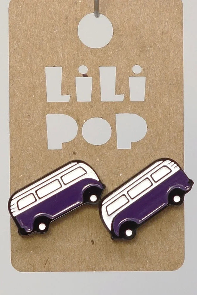 Lili0579 Westfalia Camper Van Earrings