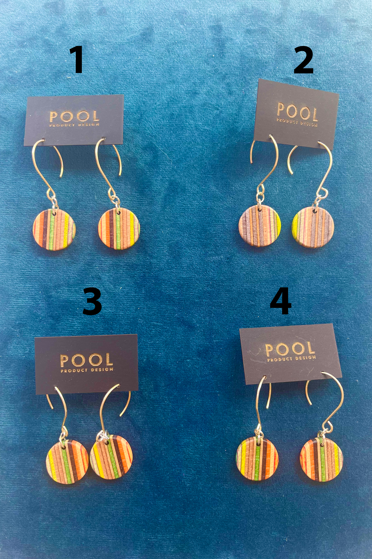 Geometric Dangle Earrings