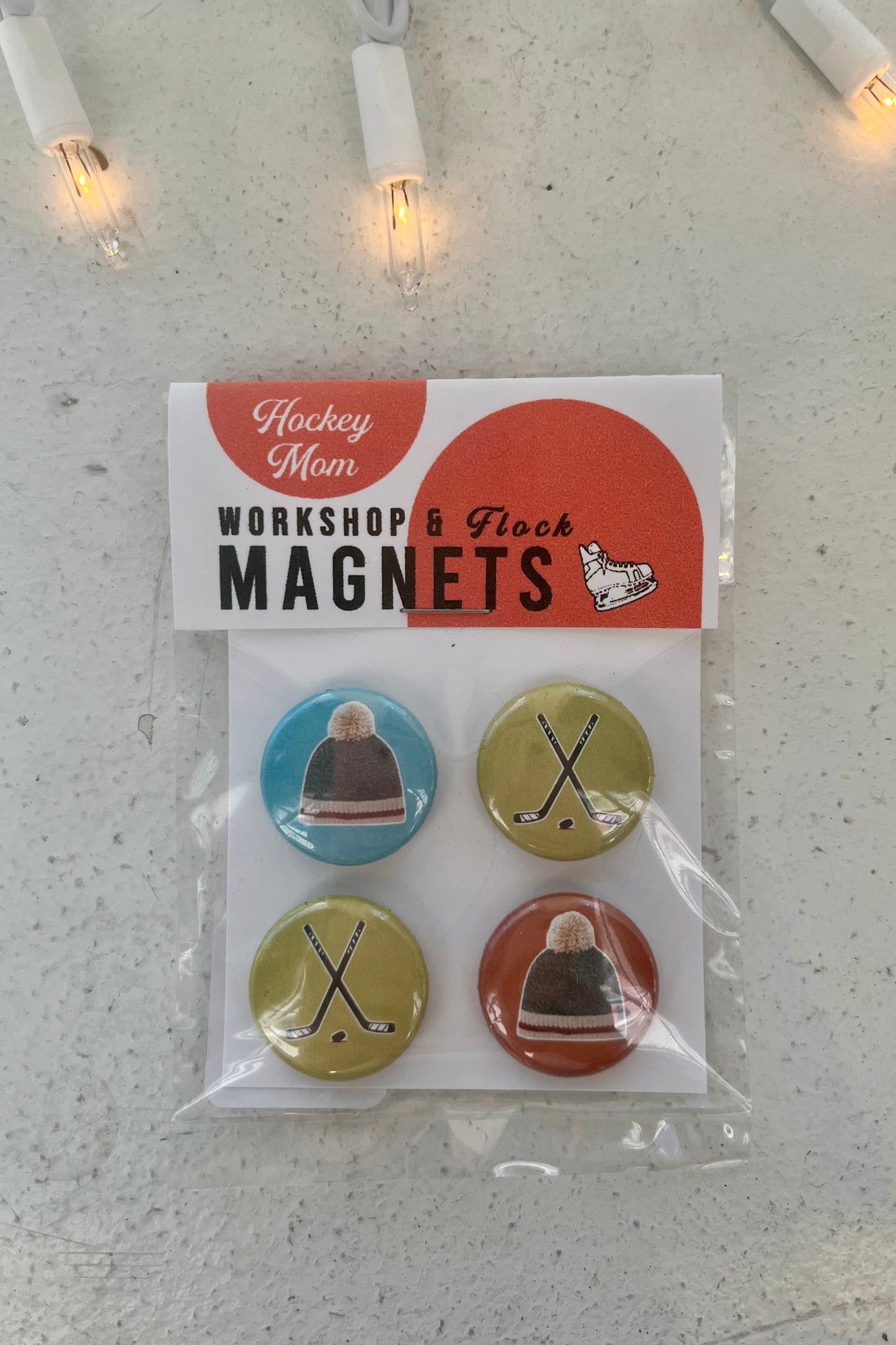 Hockey Parents Magnet 4-Pack