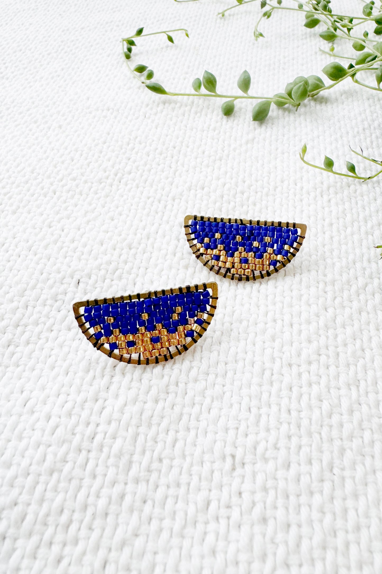 Luna Semi Circle Studs