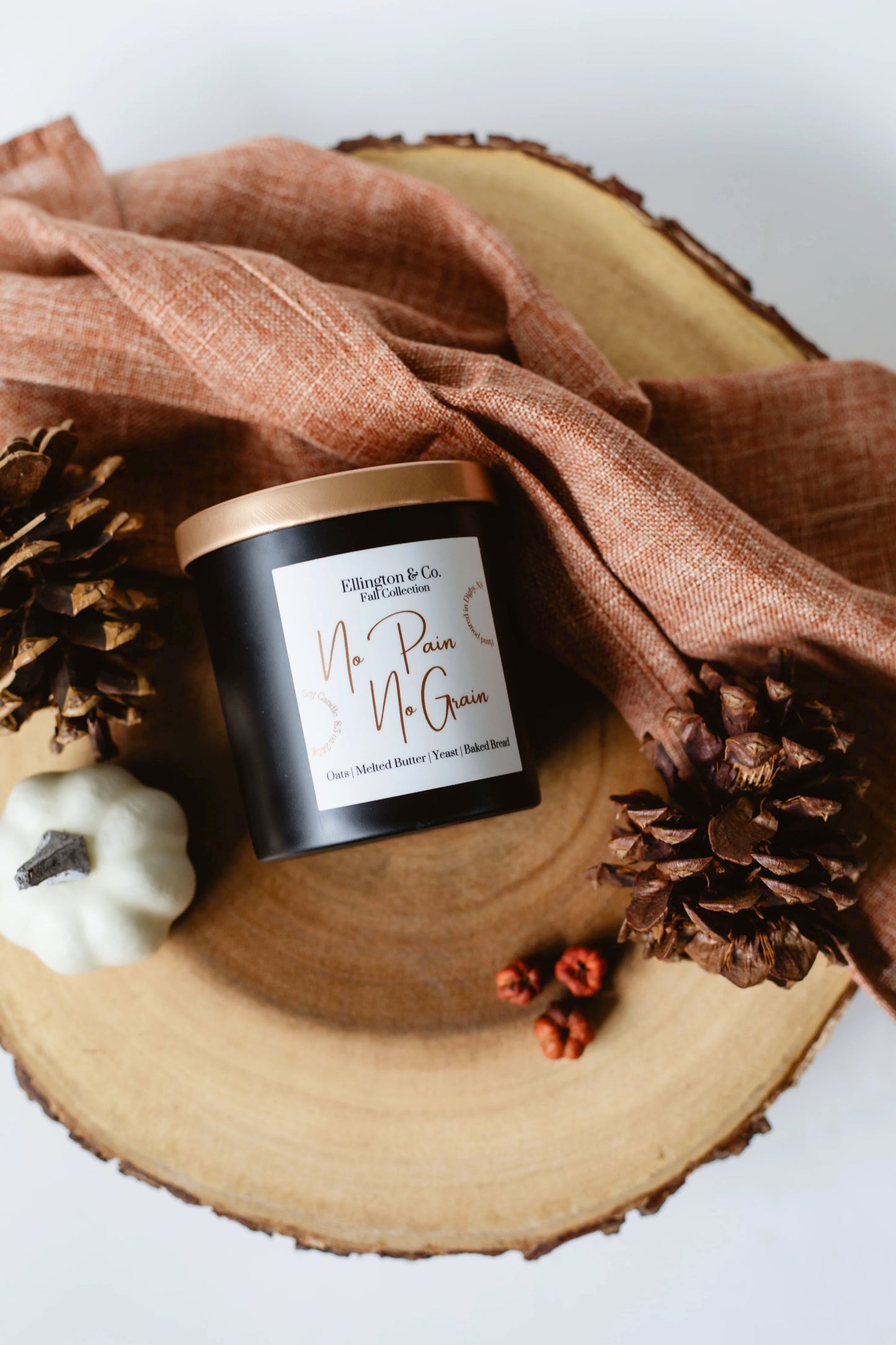 No Pain No Grain Candle - in store pick up only