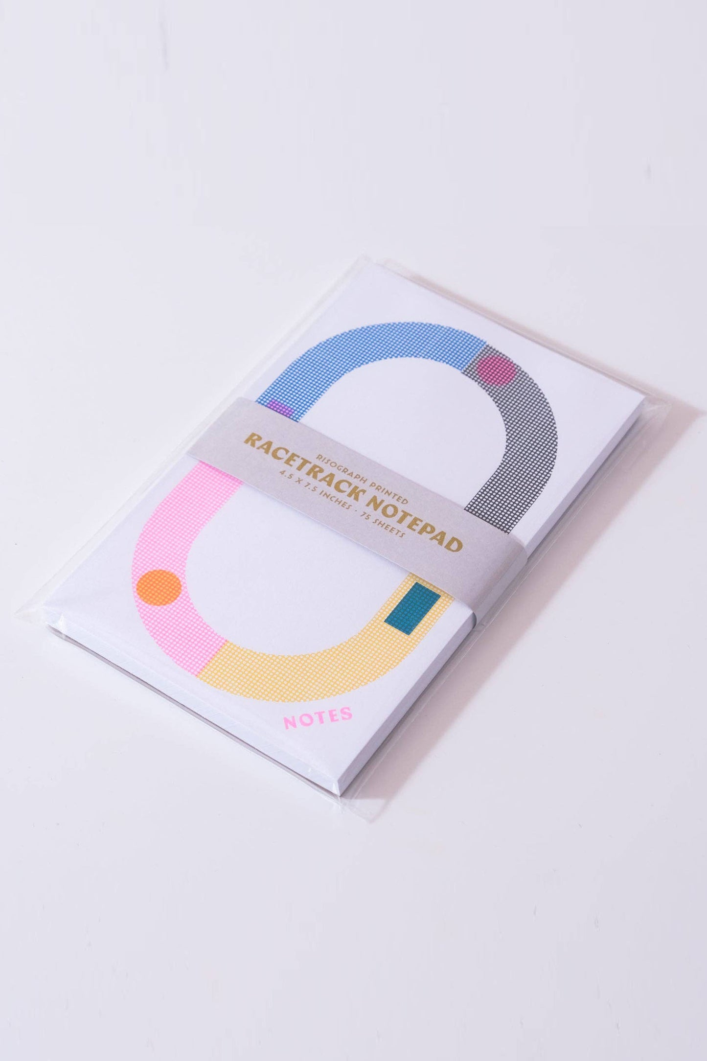 Racetrack Large Notepad • CMYK