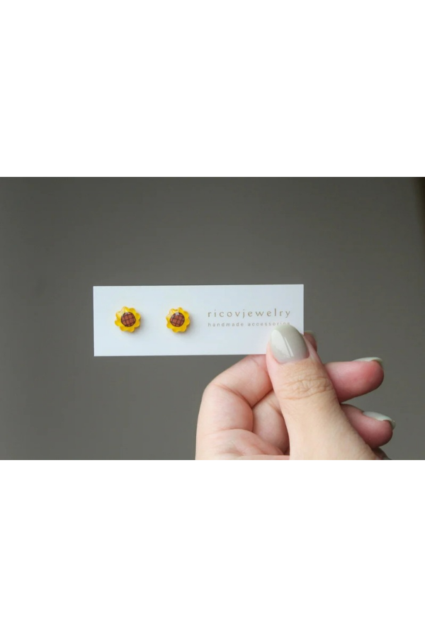 Sunflower Earrings