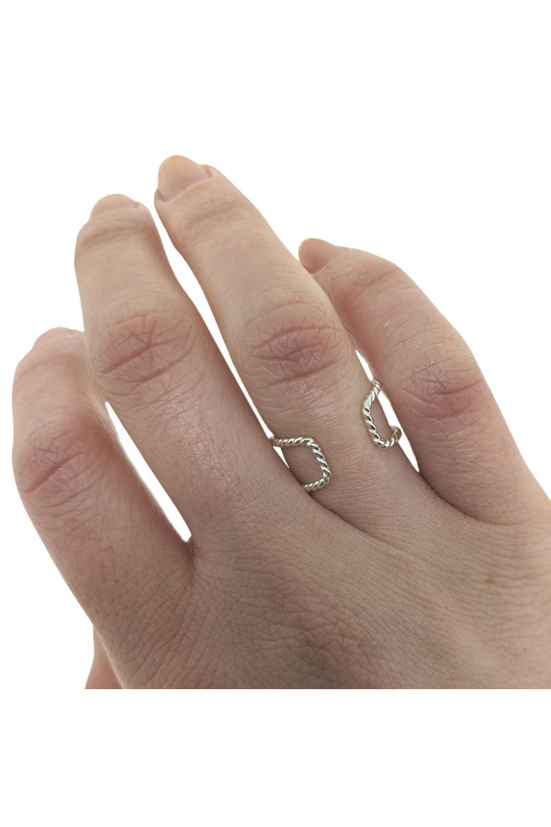 Rope Open Double Ring