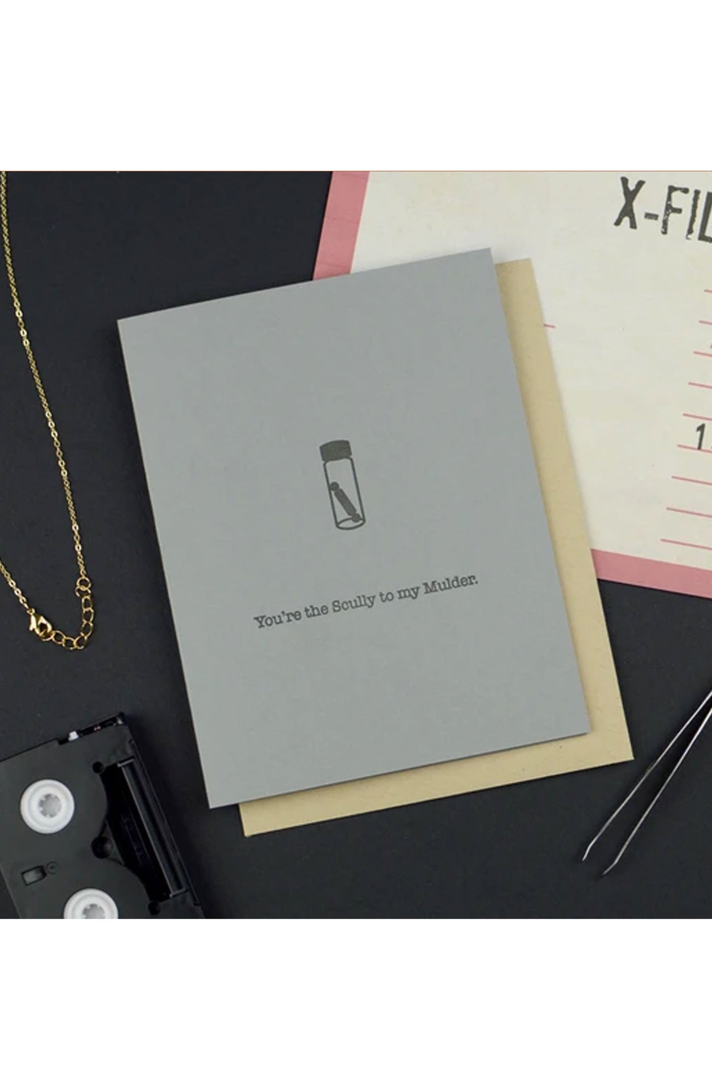 X-Files Mulder and Scully Inkwell Originals Card