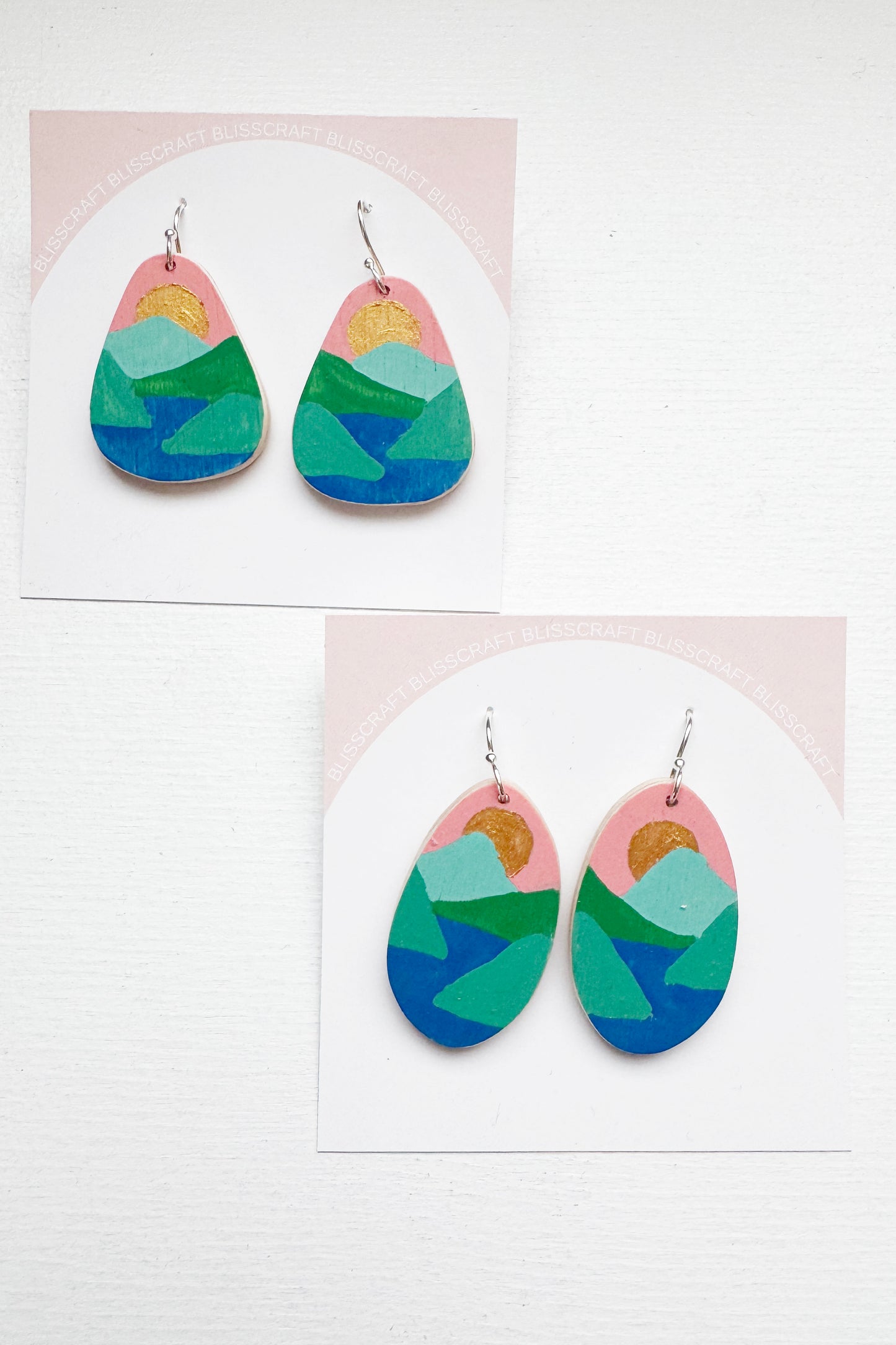 Vista Gold Sun Earrings