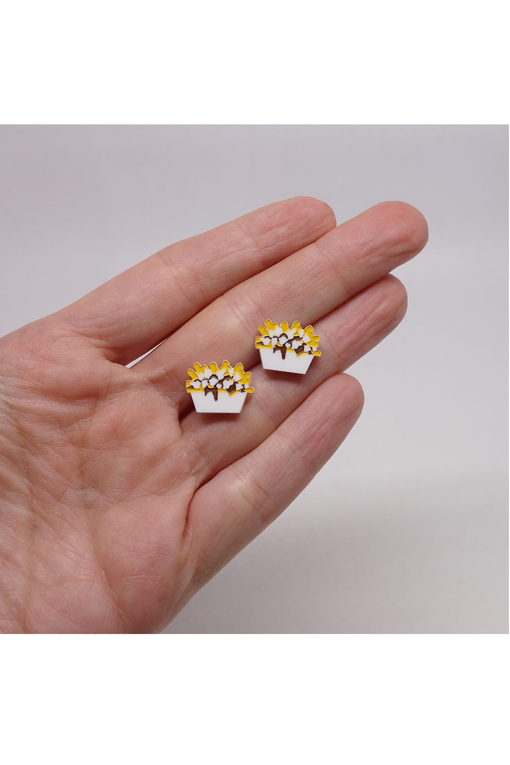 Lili0715 Monstera Leaf Earrings