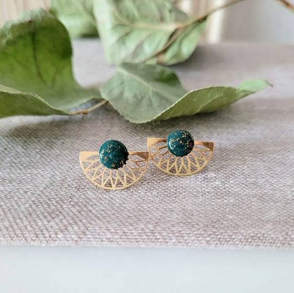 Ceramic and Fireworks Jacket Stud Earrings – Workshop & Flock Boutique -  Ottawa