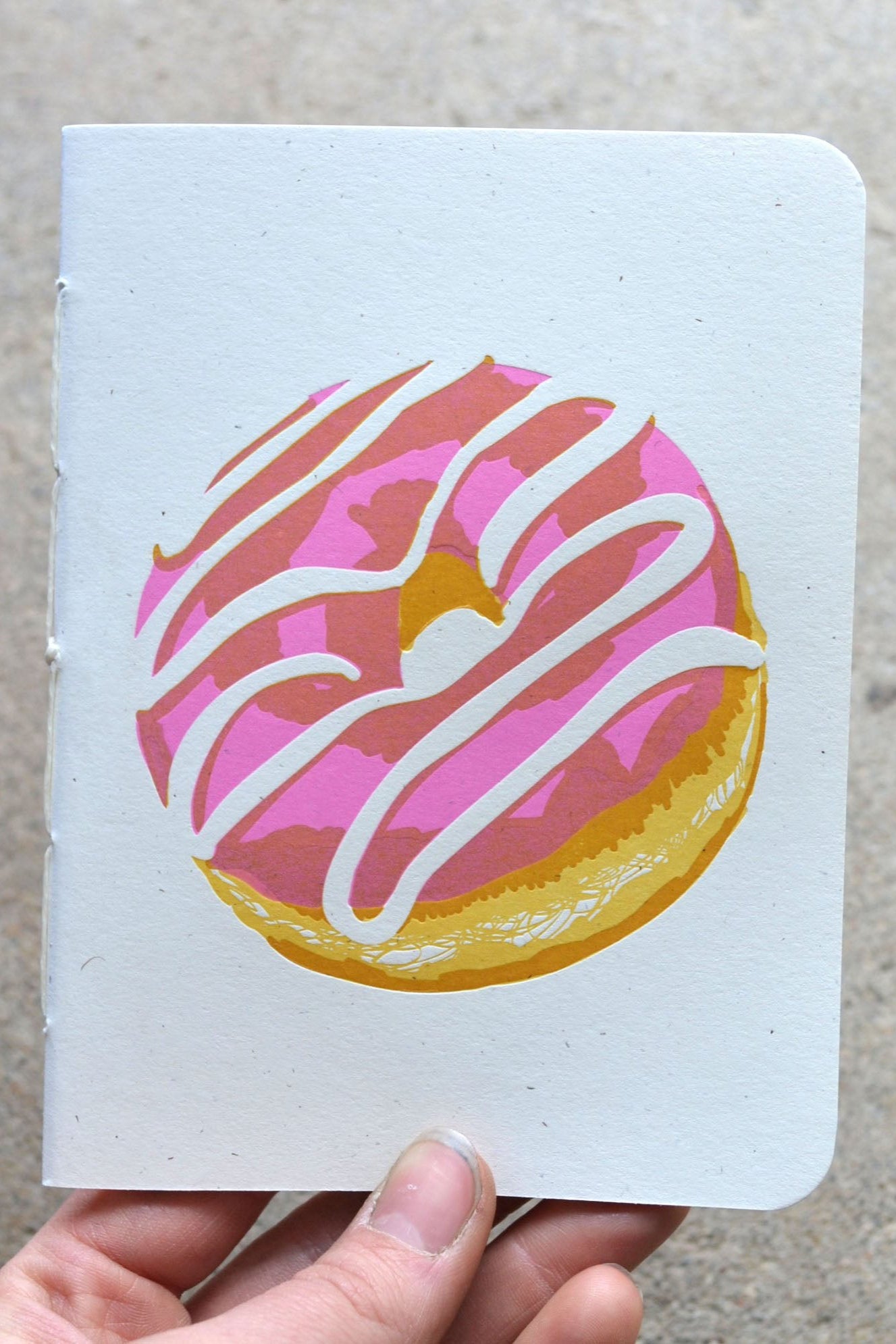 Donut Kiss the Paper Notebook