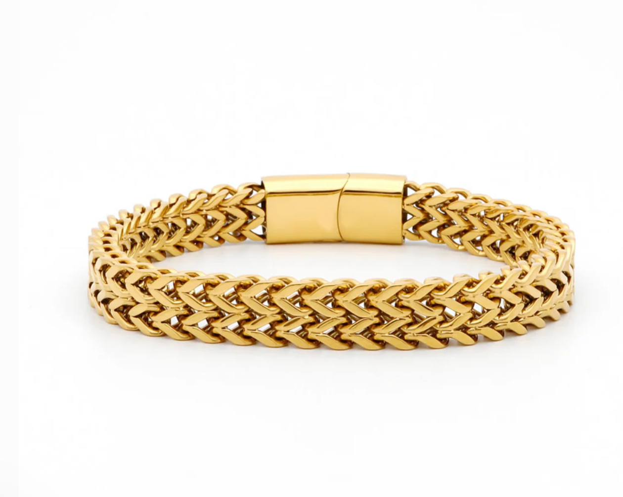 Estate Cuff Stainless Steel Bracelet