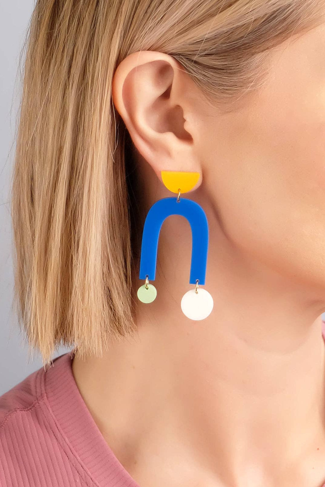 Collage Earrings
