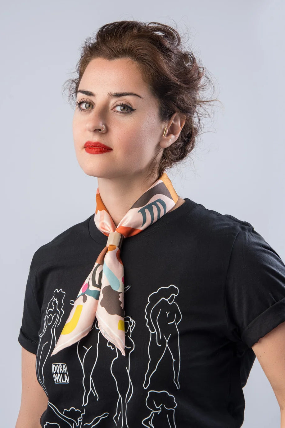 She/Her Silk Neckerchief