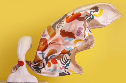 She/Her Silk Scarf 90