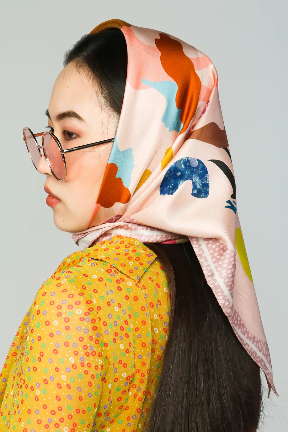 She/Her Silk Scarf 90