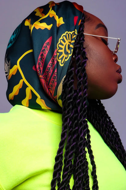 Hands Down Silk Scarf 90