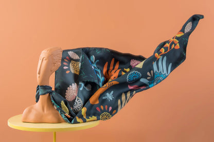 Hands Down Silk Scarf 90