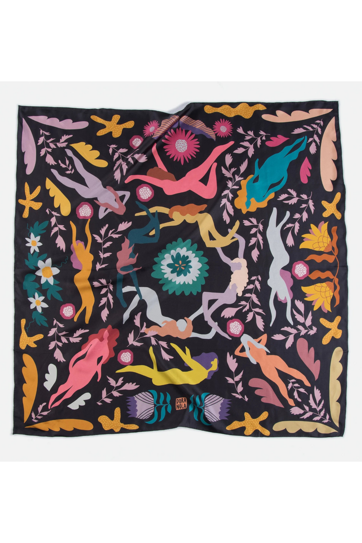 Chasing Stories Silk Scarf 90