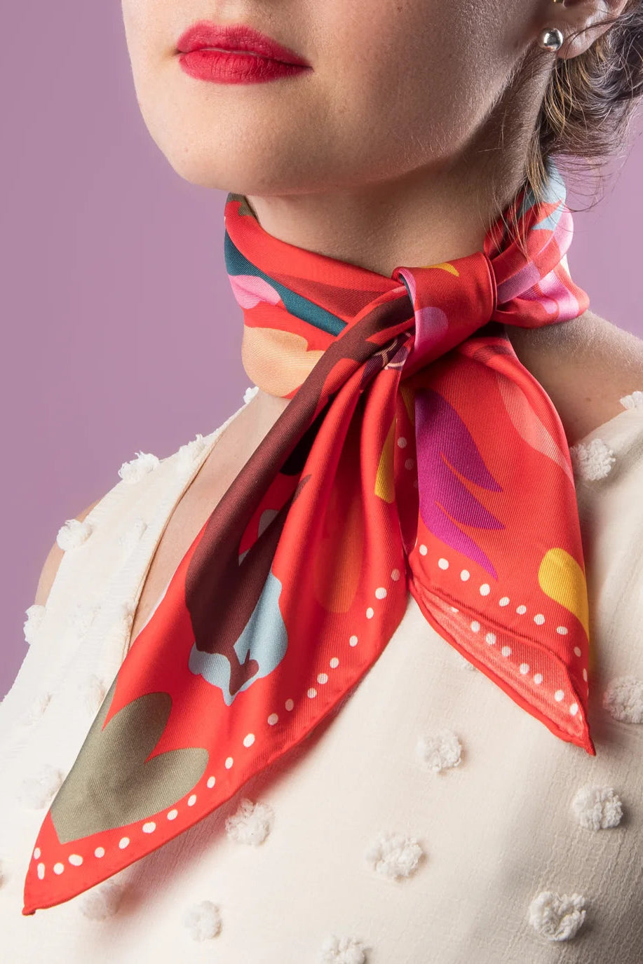 All the Way Silk Neckerchief