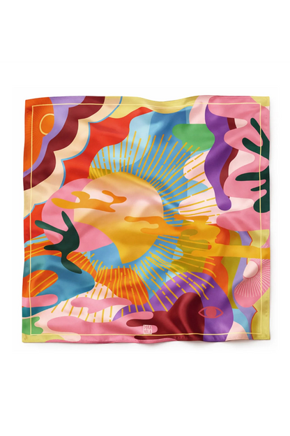 Pike Sun Silk Neckerchief