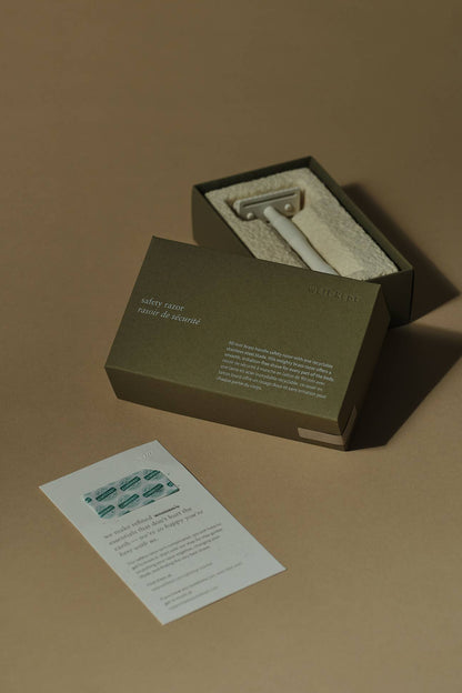 Sustainable Brass Safety Razor