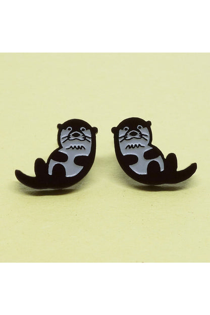 Lili0941 Otters Stud Earrings