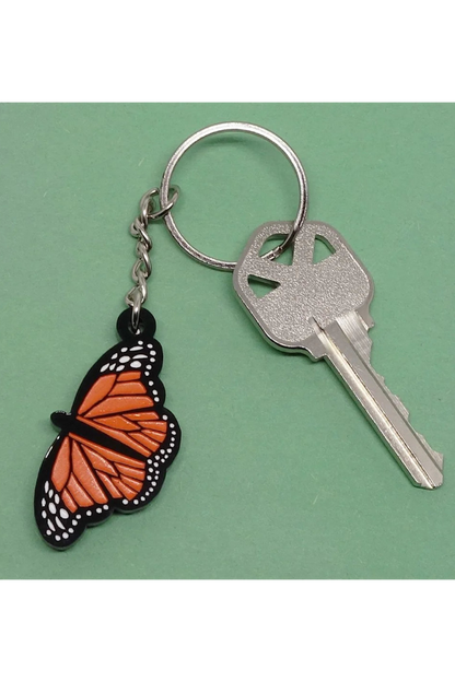 Lili1007 Monarch Butterfly Keychain
