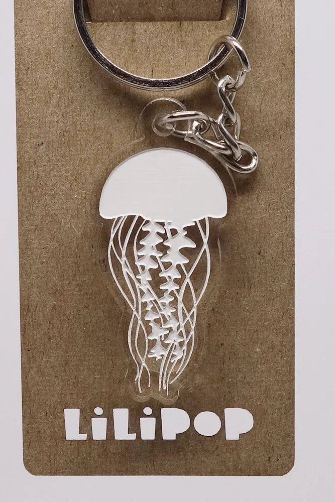 Lili0972 Jellyfish Keychain