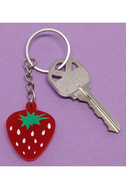 Lili0678 Strawberry Keychain