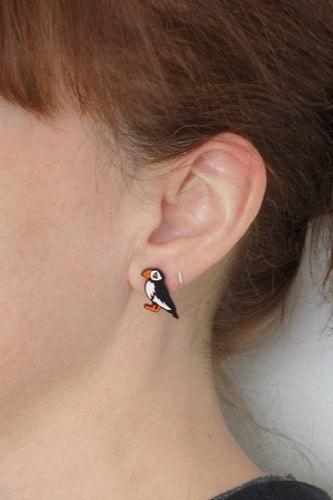 Lili1020 Puffin Earrings