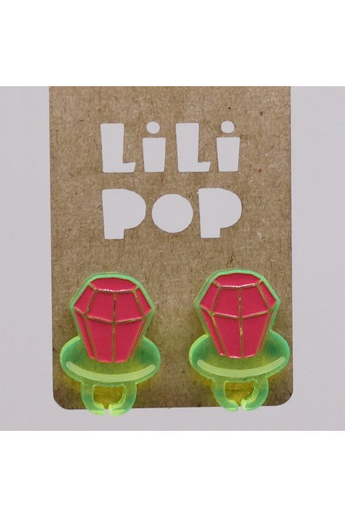 Lili1025 Ring Pop Studs