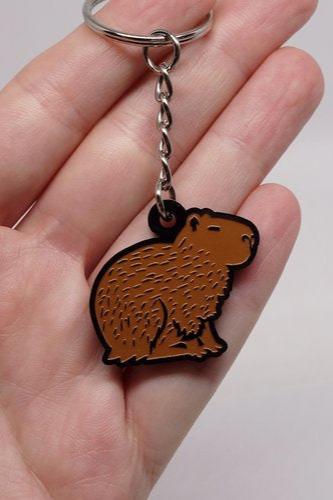 Lili1031 Capybara Keychain