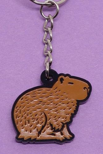 Lili1031 Capybara Keychain