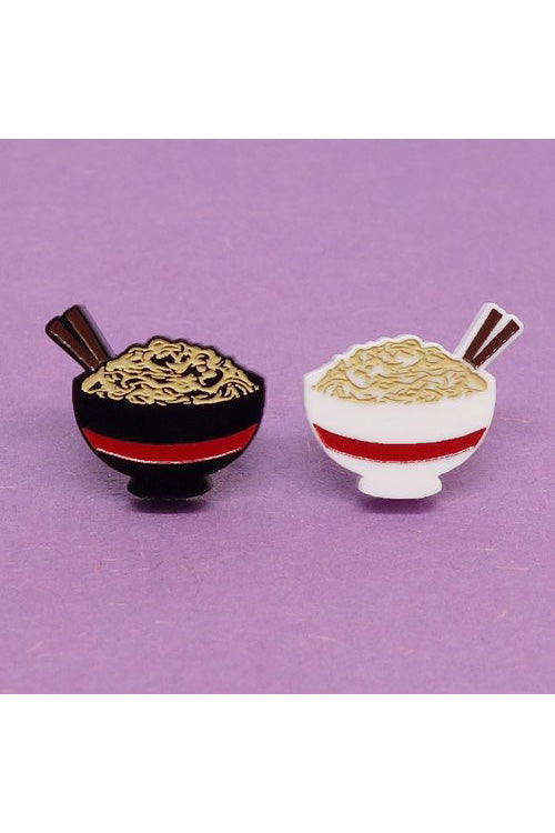 Lili1069 Ramen Bowl Stud Earrings