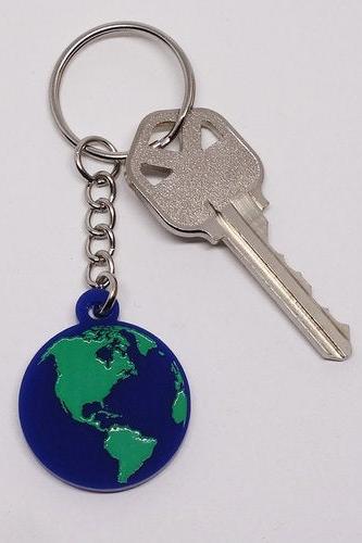 Lili1051 Earth Keychain