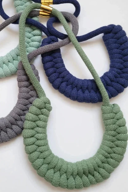 Aspen Knotted Rope Necklaces