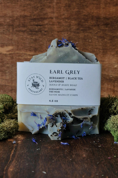 Early Grey Soap | Bergamot & Black Tea