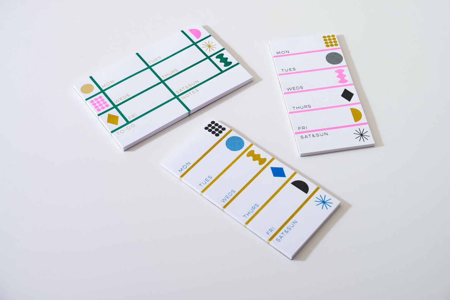Weekly Tall Notepad • Blue