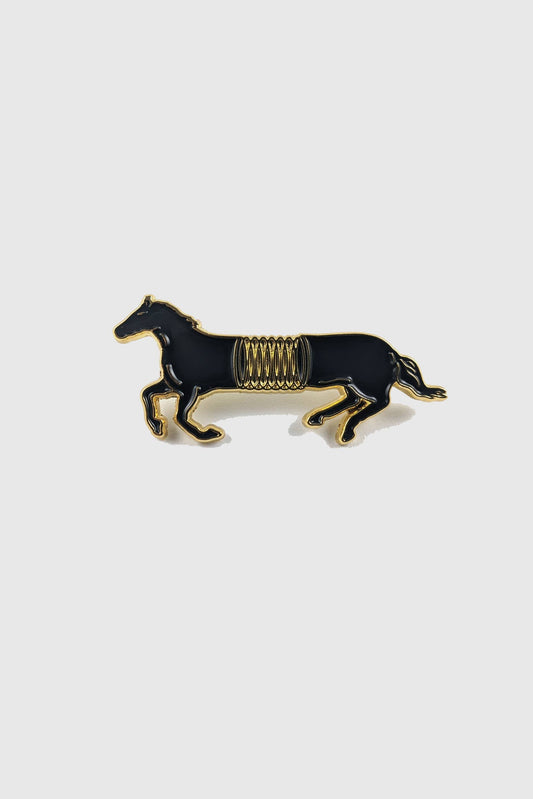 Spring Horse Pin