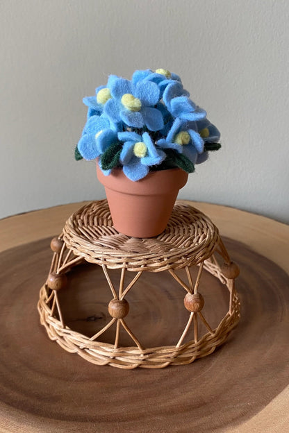 Forget-Me-Not Forever Felt Flowers