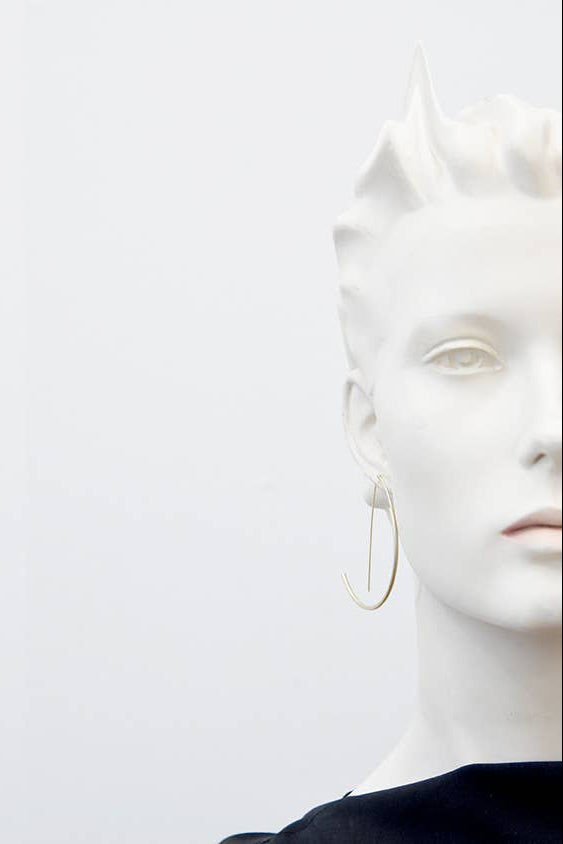 Lune Hoop Earrings