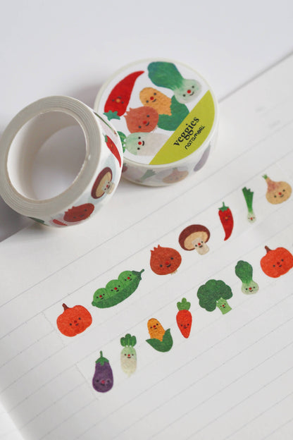 Veggies • washi tape
